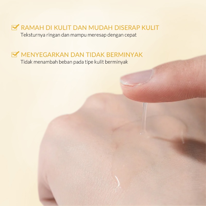 BIOAQUA 10X Vitamin C Whitening Essence 30ml/50ml Serum Vitamin C Wajah Serum Wajah Brightening