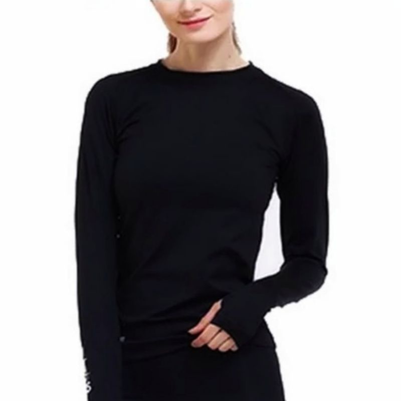 Manset Kaos Baselayer  Wanita Baju Baselayer Manset Polos Sport Hijab Anti UV Baju Manset Muslim