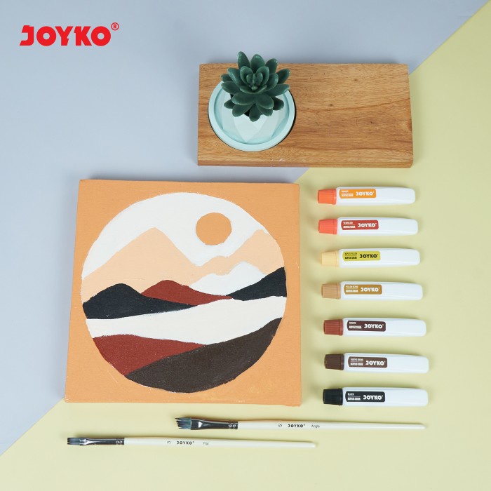 

Cat Akrilik Acrylic Color Joyko ACC-12ML - ACC-12ML-12Wrna