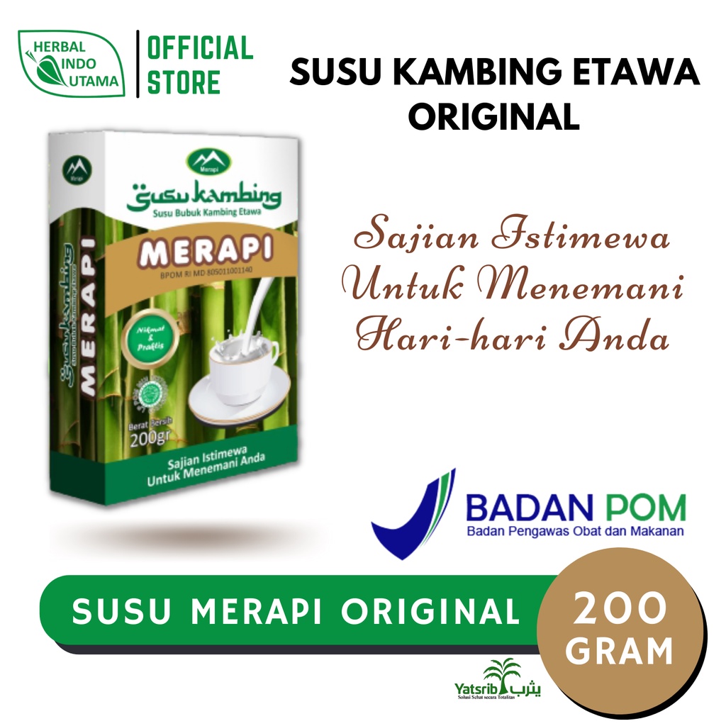 

Susu kambing Etawa Merapi Rasa Original