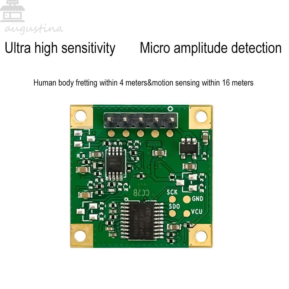 Agustinina Sensor Kehadiran Manusia Tahan Lama Modul Radar Sensitivitas Tinggi HLK-LD1115 Sensor Module Deteksi Gerakan Mikro