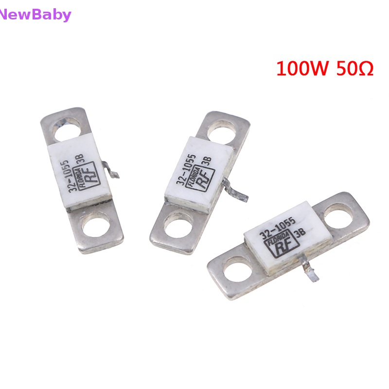 Newbaby 5Pcs 100w 50ohm dummy load RF resistor RFP 100-50 TW HF power terminator ID