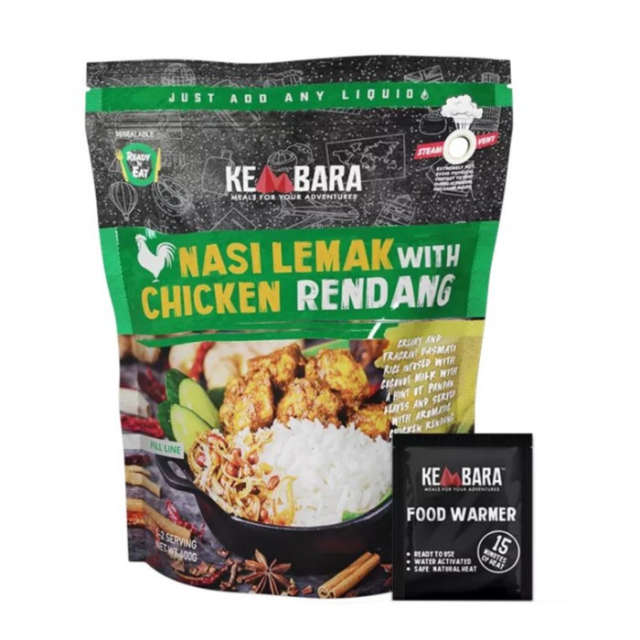 

Makanan | Makanan Instant Kembara Meal Nasi Lemak with Chicken Rendang