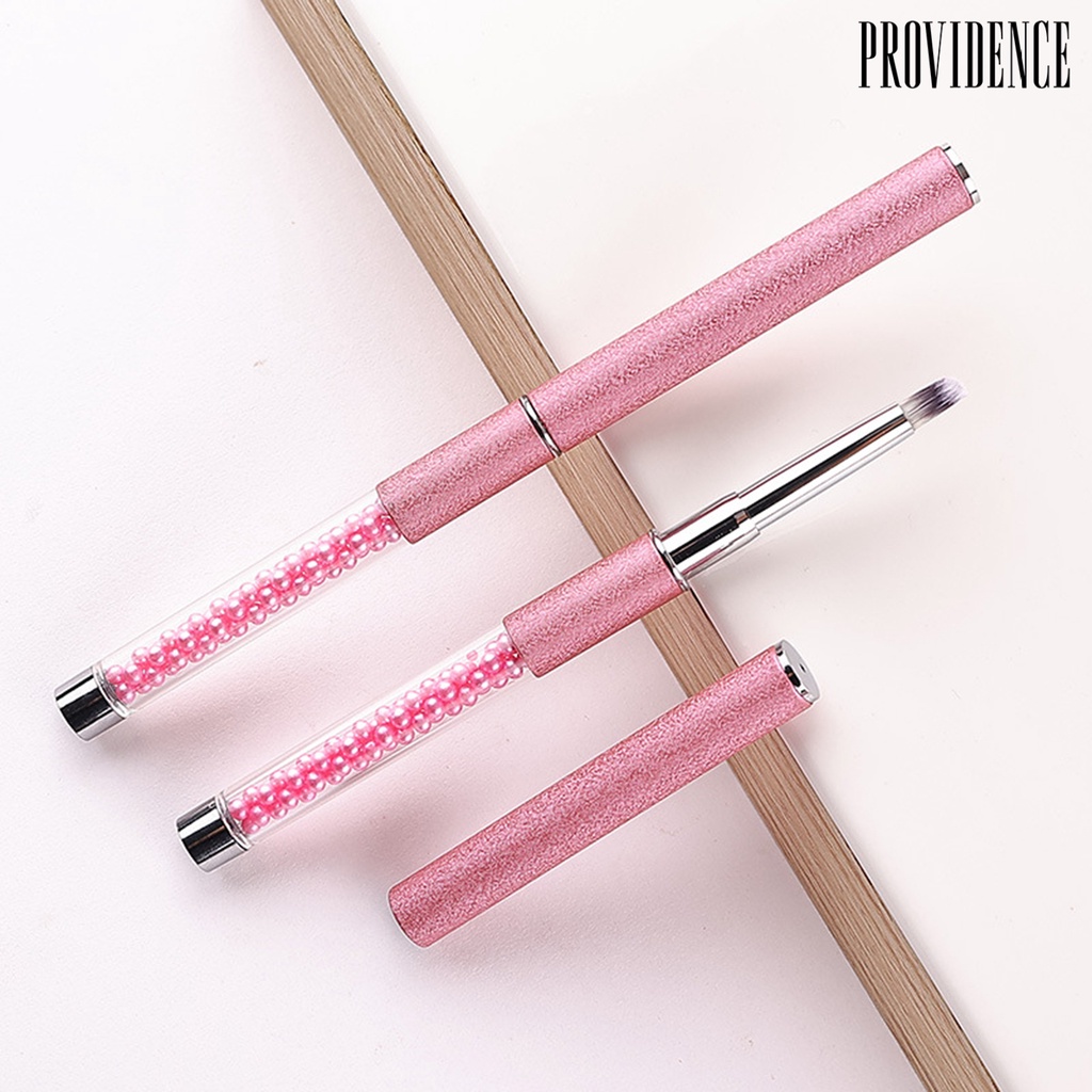 Providence Pena Gradien Kuku Gambar Halus Bulu Lembut Desain Kuku Dengan Penutup Pen Batang Mutiara Imitasi Manicure UV Gel Extension Pen Nail Salon Supply