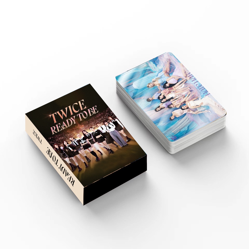 55pcs /box Twice2023Album HARE HARE Photocards Siap Jadi Kartu Lomo Kpop Postcards