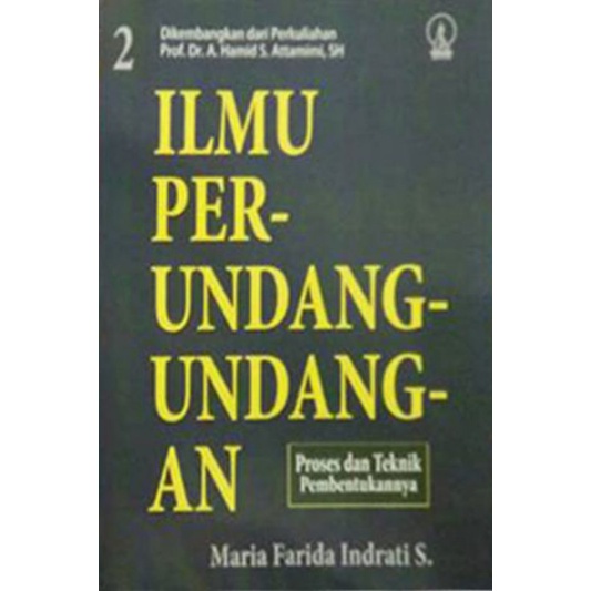 

ilmu perundang undangan 2 maria farida indrati