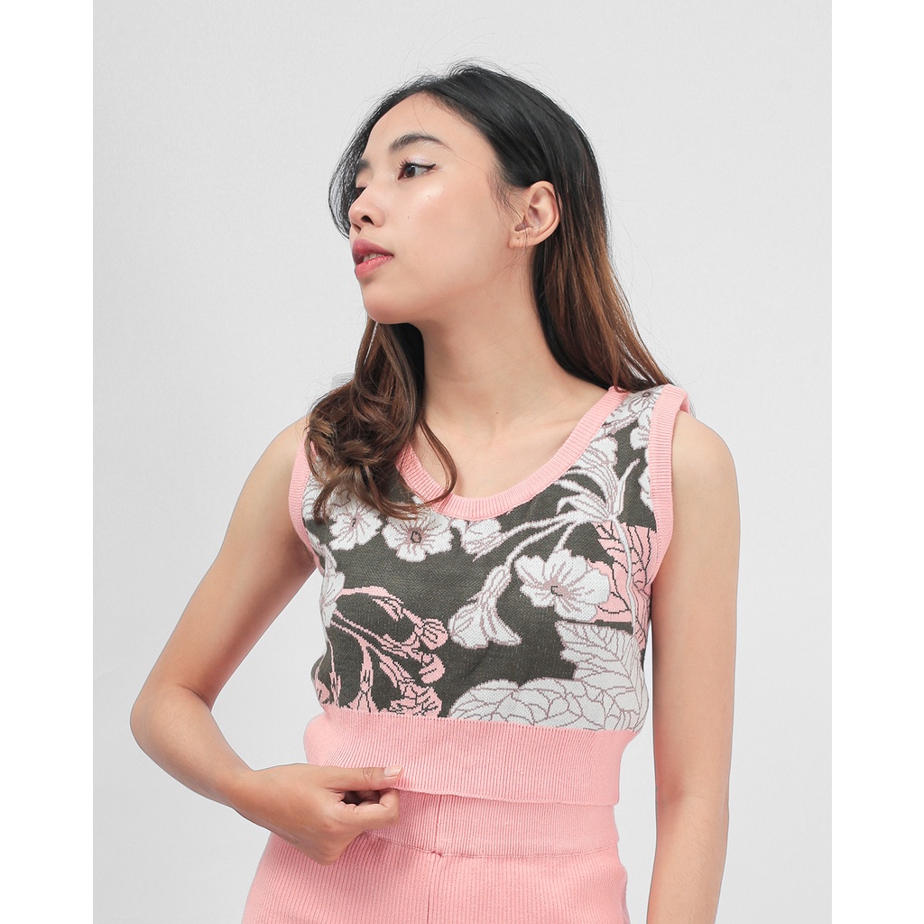 Blooming TankTop Pink