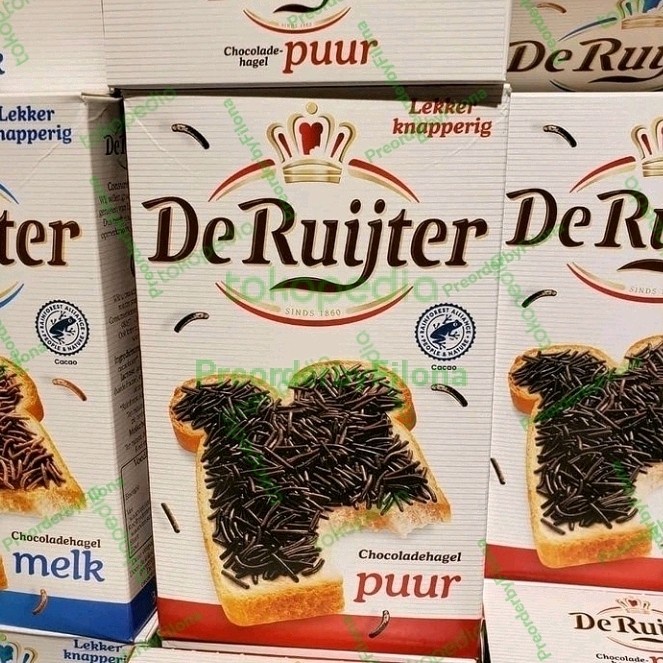 

meses De Ruitjer Hagelslag 390gr ori Belanda - Puur