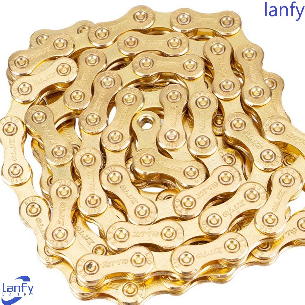 Lanfy Rantai Sepeda MTB Road Bike Awet116Kaitan Sepeda Part Kekinian 10v Untuk Sistem K7 10speed Chain