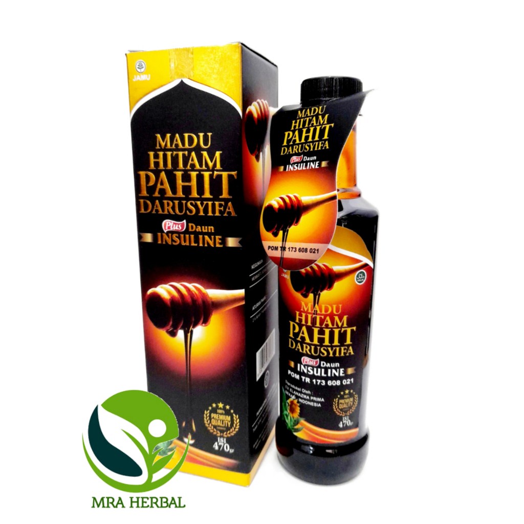 Madu Hitam Pahit Darusyifa Daun Insuline
