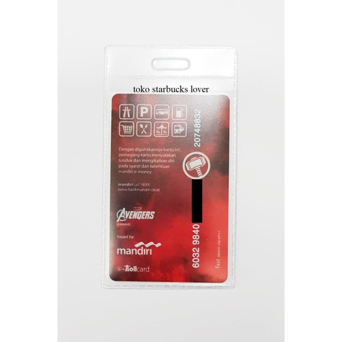 Kartu Emoney Etoll Mandiri Saldo 0 Avengers Endgame - Thor