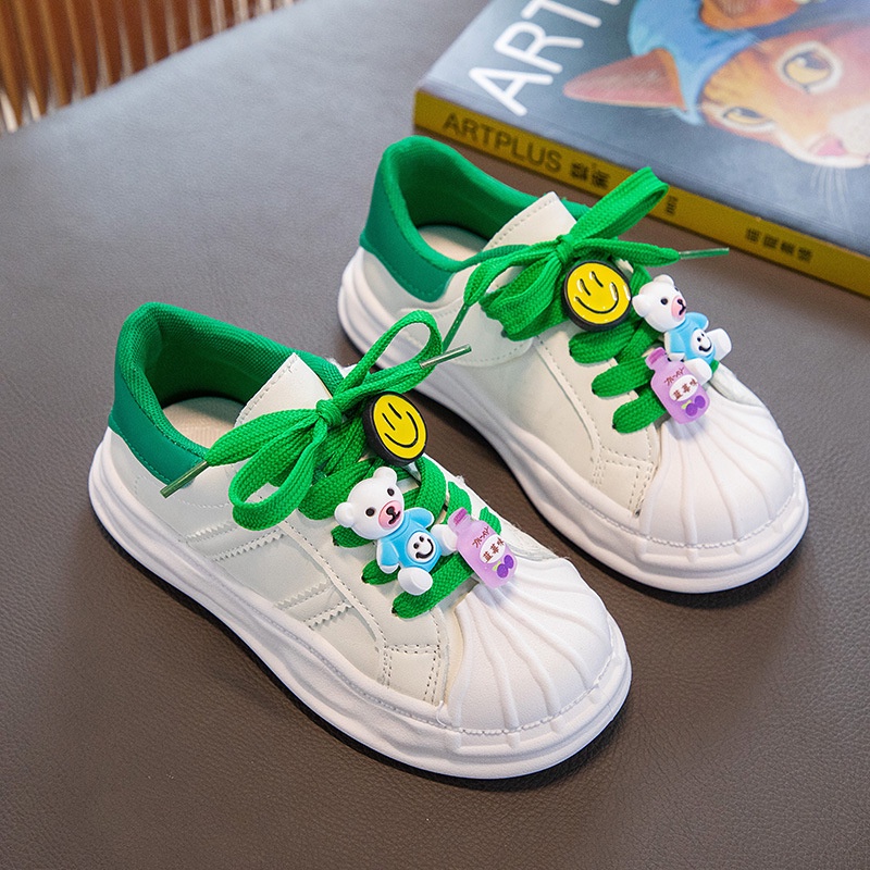 SH2320 Sepatu sneaker sport olahraga ringan fashion boneka beruang anak ankle shoes usia 3 tahun sd 12 tahun size 26 - 37