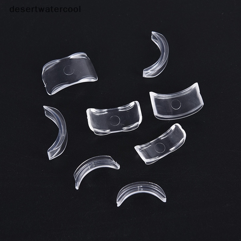 Deid 8ukuran Silikon Invisible Clear Ring Size Adjuster Mengencangkan Pengecil Alat Perhiasan Martijn