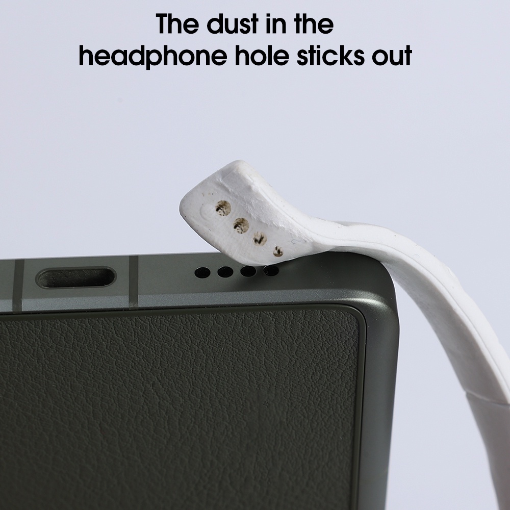 Reusable Dust Removal Tools Lem Pembersih Headphone Headset Bluetooth Nirkabel Karet Bersih Perekat Multifungsi Tanpa Tanda Telepon Kamera Keyboard Gap Clean Clay