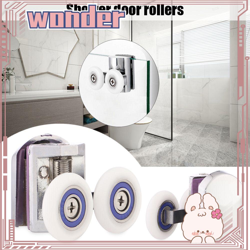 Wonder Shower Door Roller Aksesoris Tahan Lama Sliding Wheel Runners