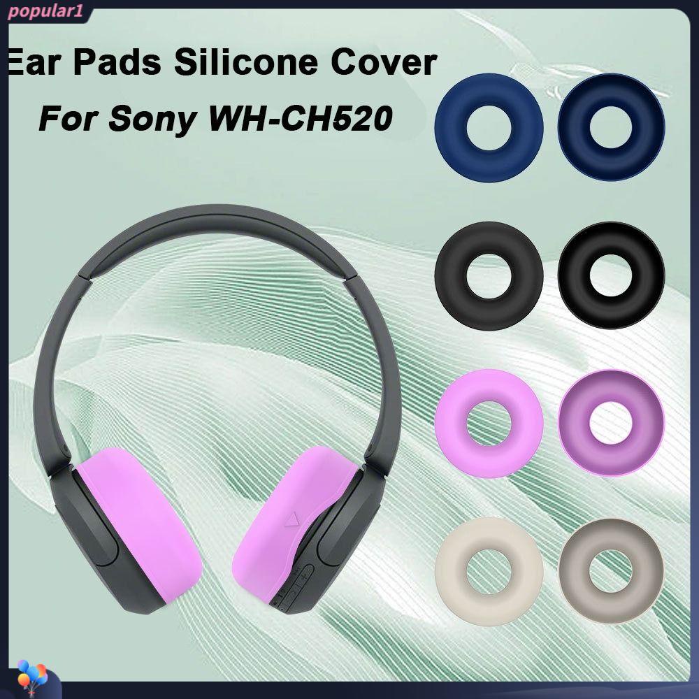 Populer 1pasang Bantalan Telinga Headphone Earmuff Pelindung Pengganti Untuk Sony WH-CH520