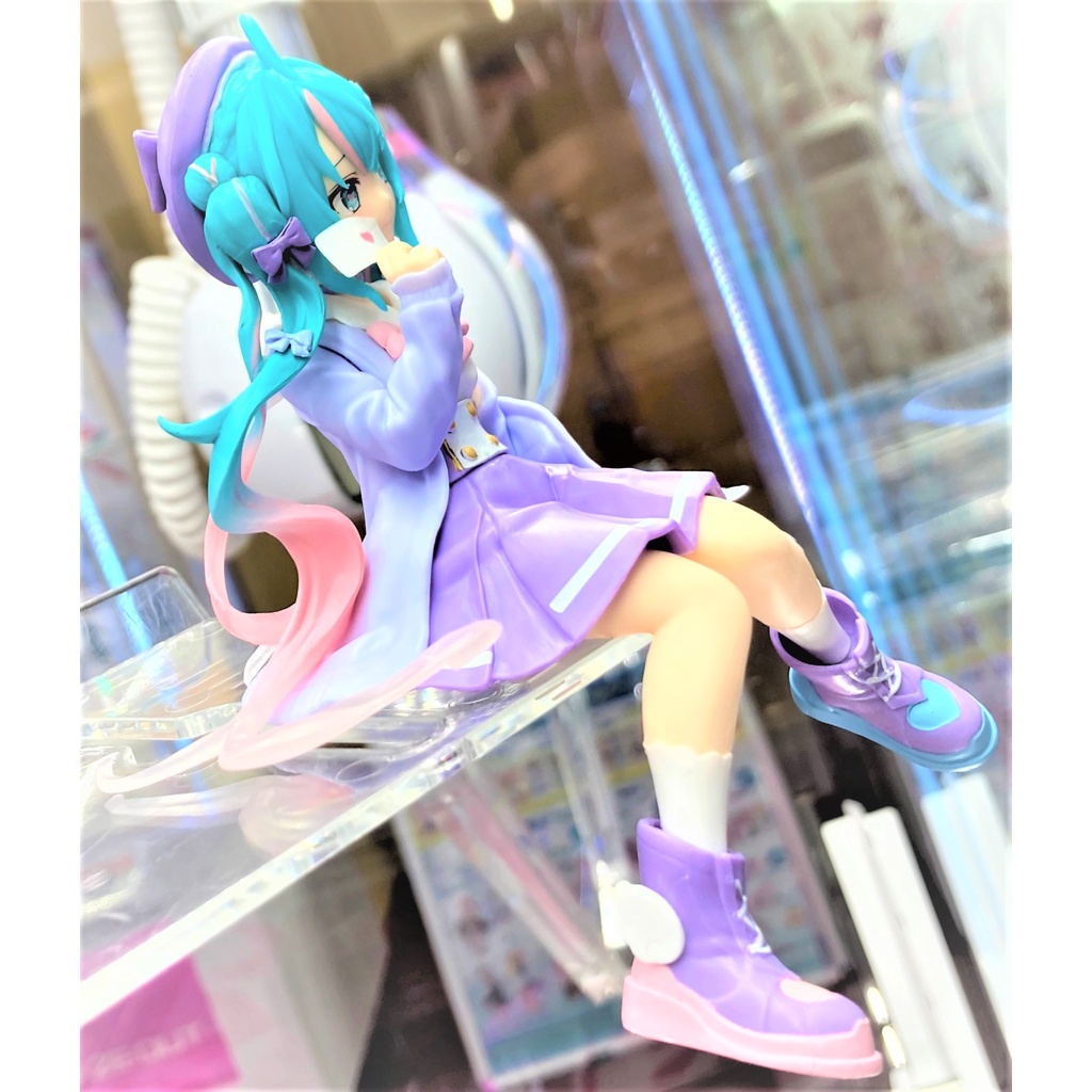 Noodle Stopper Figure Hatsune Miku - Love Sailor Purple Ver. 13cm