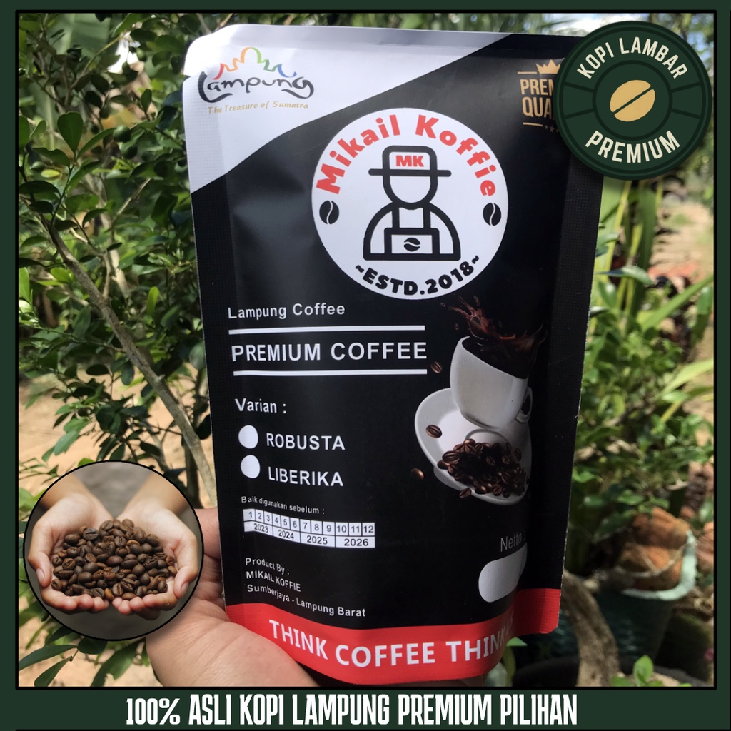 

[MK] KOPI BUBUK ROBUSTA PREMIUM BIJI PILIHAN TERBAIK 100 % ASLI LAMPUNG 200 gram