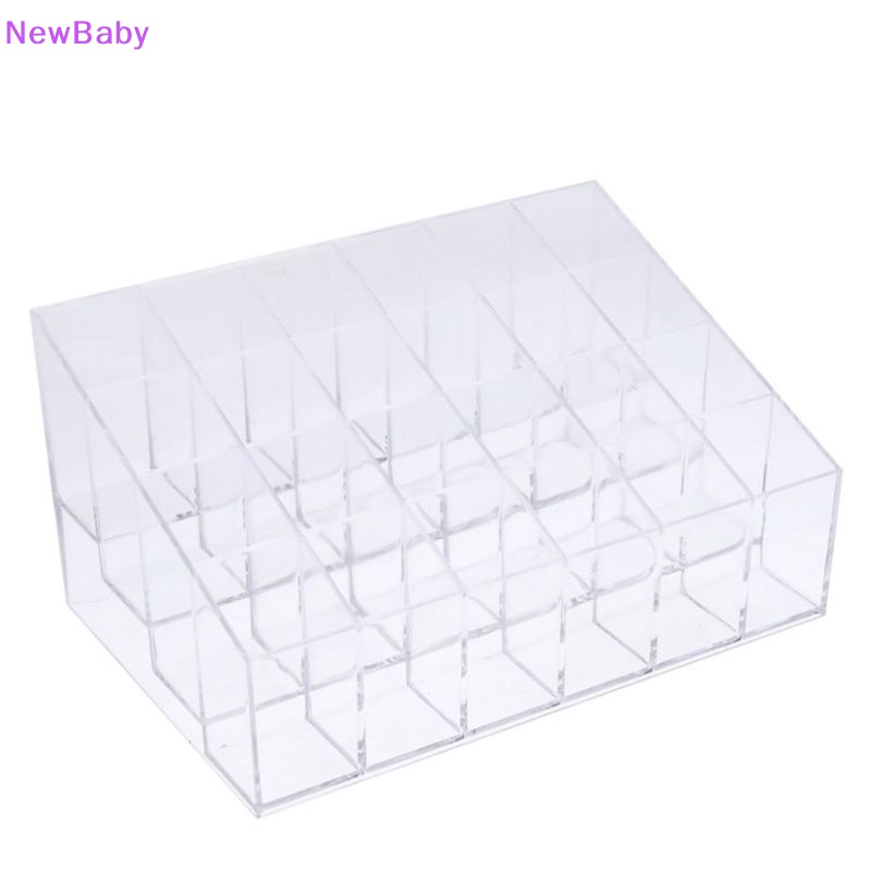 Newbaby 24kompartmen Lip Organiser Storage Display Box Case Costmetics Make Up ID