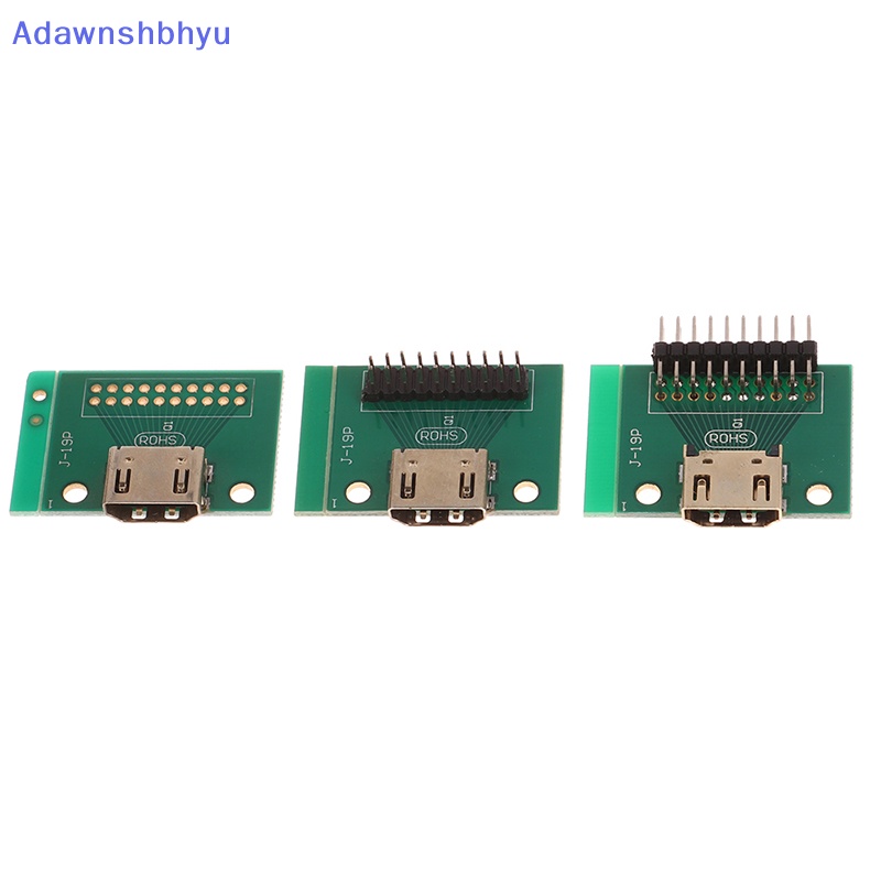 Adhyu Kompatibel Dengan HDMI 19Pin test Socket Jack 19Pin Adapter test Board Dengan PCB Board ID