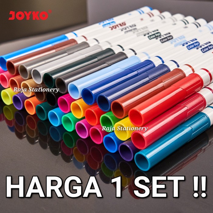 

Joyko Colour Pen SET 12 24 36 Colours / Spidol Warna Joyko Warna Warni - 36 Warna CLP-17