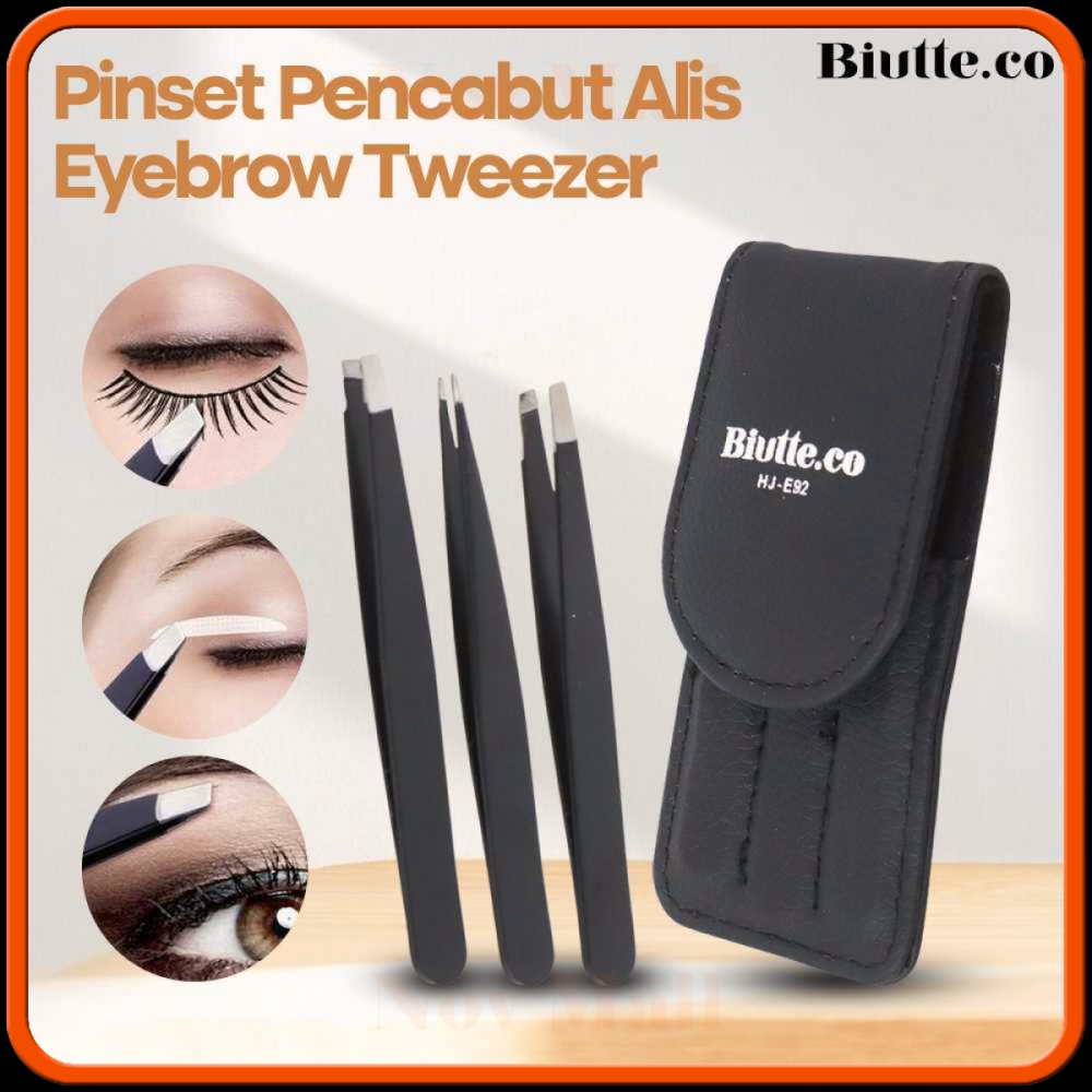 Pinset Pencabut Alis Eyebrow Tweezer 3 PCS - BY543