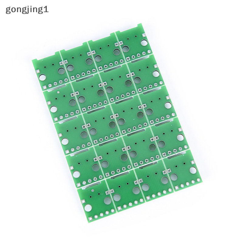 Ggg 20pcs micro usb to DIP 2.54mm Konektor Adaptor Modul Papan panel female 5-pin ID