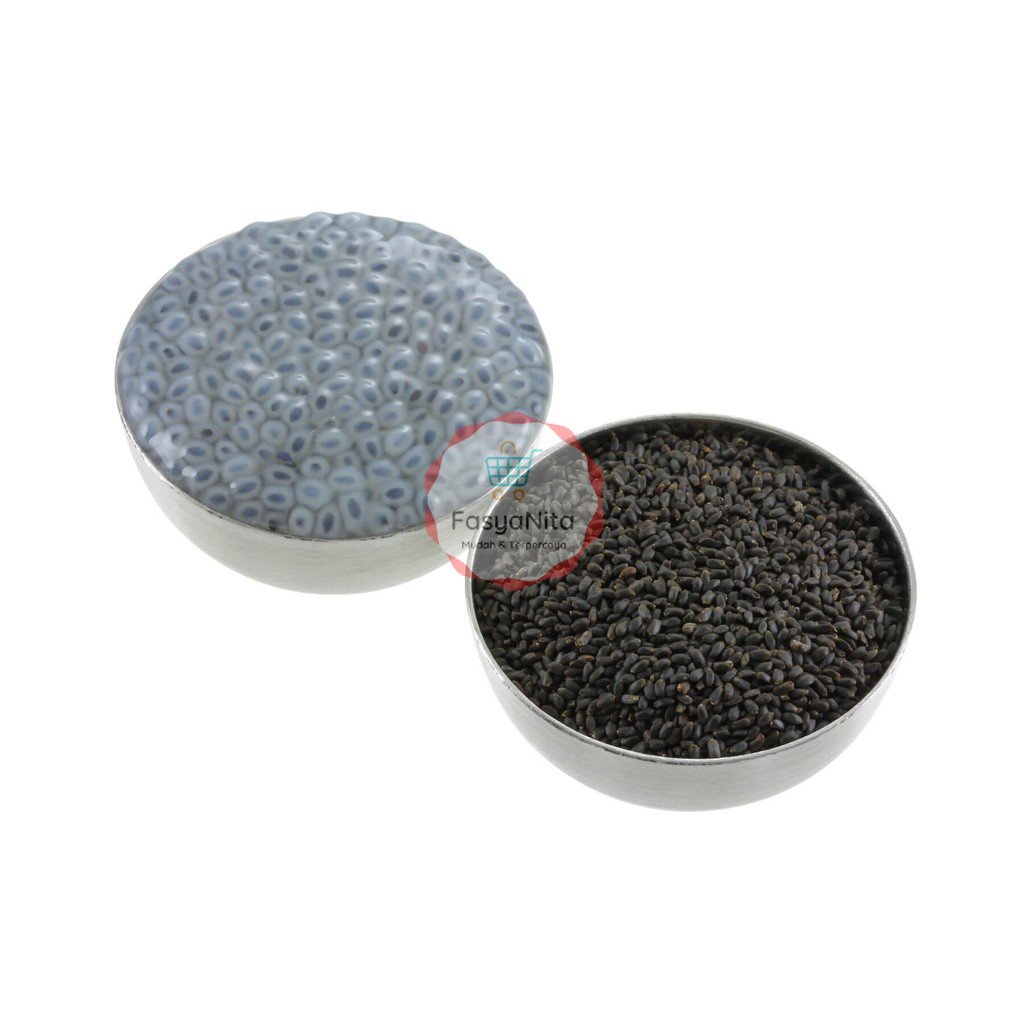 

BASIL SEEDS 100GR - BIJI KEMANGI - BIJI SELASIH - BIJI TELASIH - BASIL SEED