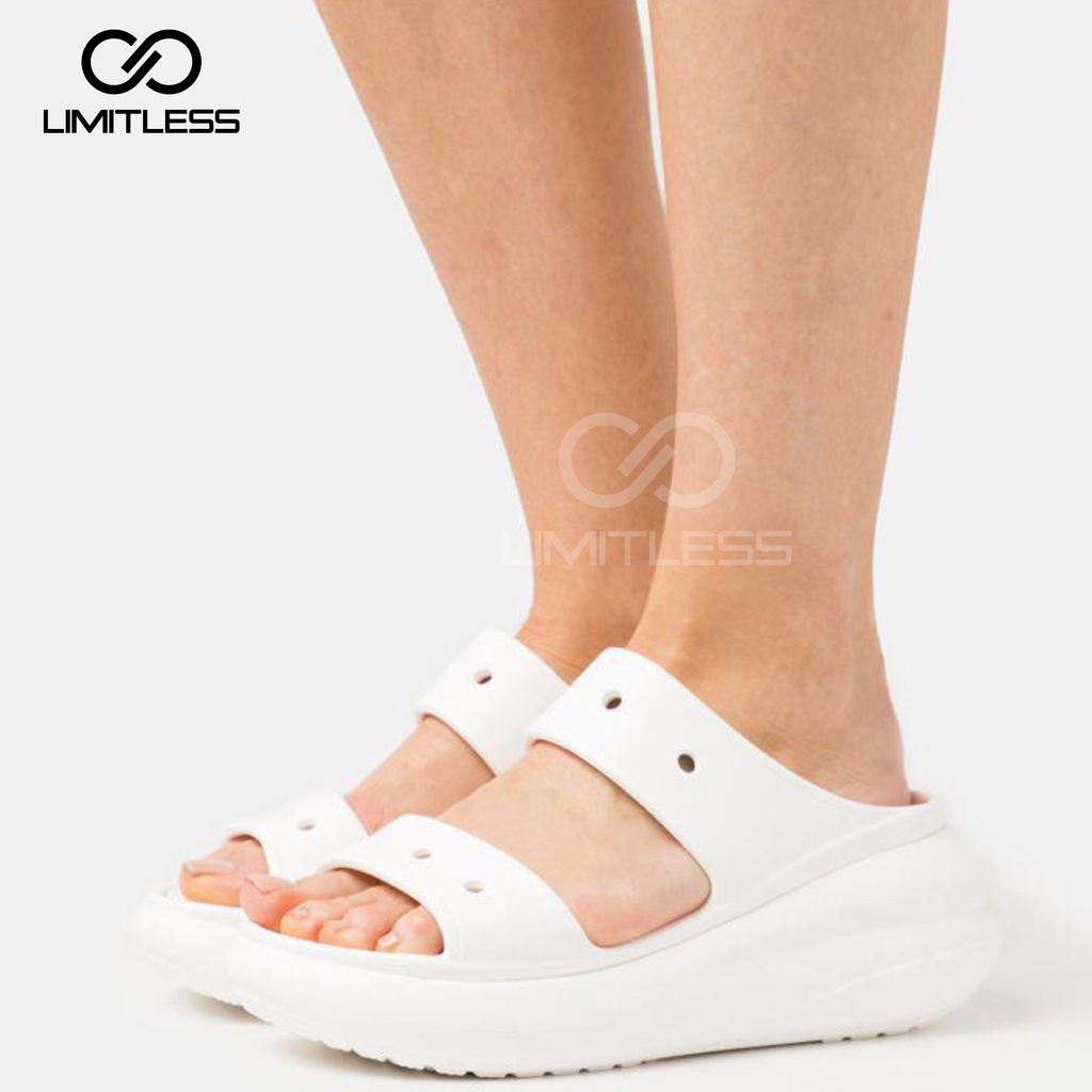 Sandal Wedges Wanita Sol Tinggi Classic Korean Style Kasual Anti Slip Sendal Selop Perempuan Nyaman Indoor Outdoor Casual Terbaru