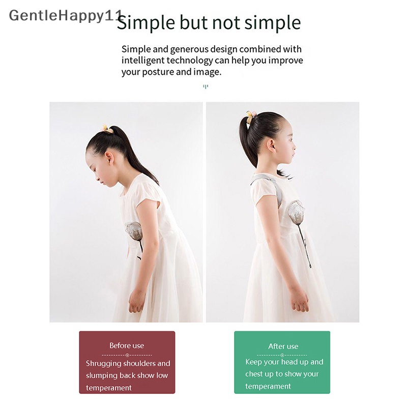 Gentlehappy Intelligent Posture Corrector Back Posture Trainer Koreksi Bahu Tulang Belakang id