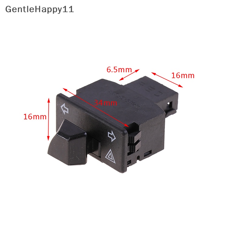 Gentlehappy Sein Lampu Motor Dengan Tombol Emergency 34mm Saklar Start Motor Untuk Honda Scooter id