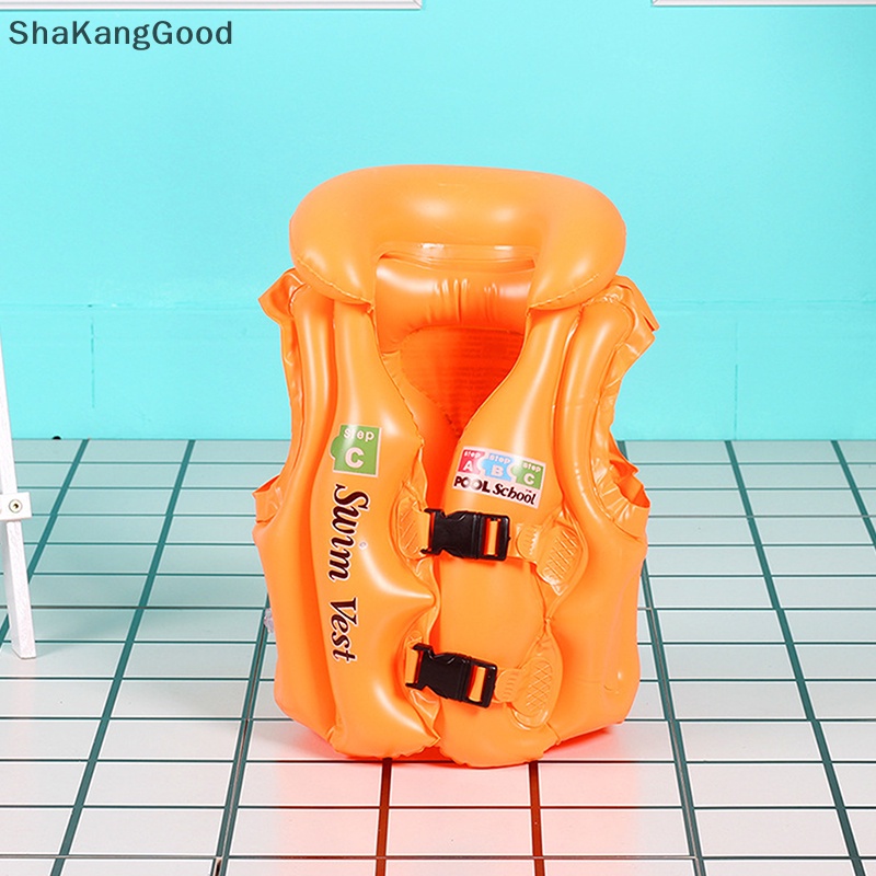 Cincin Renang Anak Selip PVC Inflatable Float Seat Alat Bantu Renang Safety Float Swim Life Jacket Safety Water Mainan Pelampung Jaket Angkat Rompi SKK