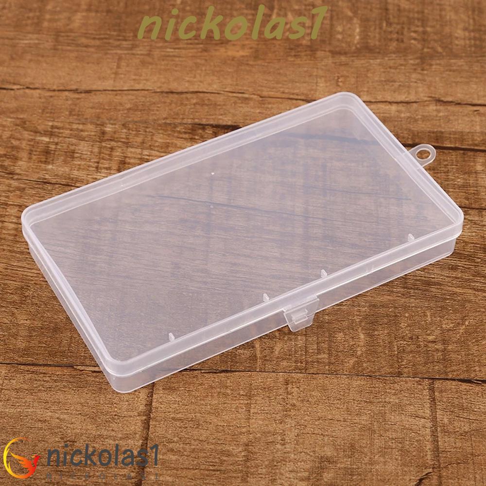 NICKOLAS1 Kotak Penyimpanan Kartu Kualitas Tinggi Case Uang Kertas Ponsel Sample Box Plastik Case Tools Case Mask Holder