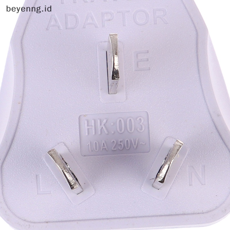 Beyen Adaptor Colokan Listrik Travel Universal USA EU EURO Asia to AU AUSTRALIAN 3pin ID