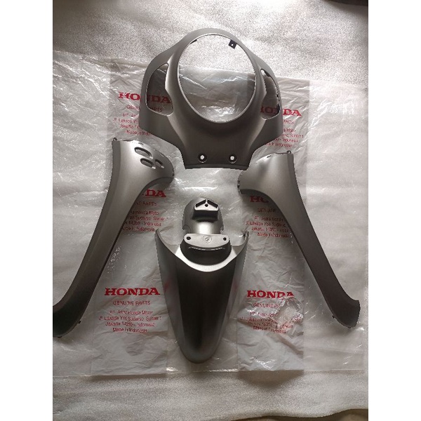 body bodi depan scoopy new esp 2021,2022,2023, Matte brown original