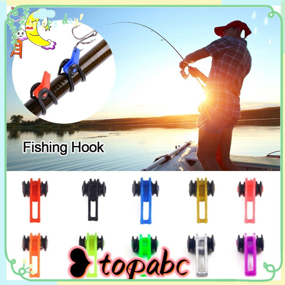 TOP 10pcs Kail Pancing Alat Pancing Jig Hooks Aksesoris Umpan Hook Hanger