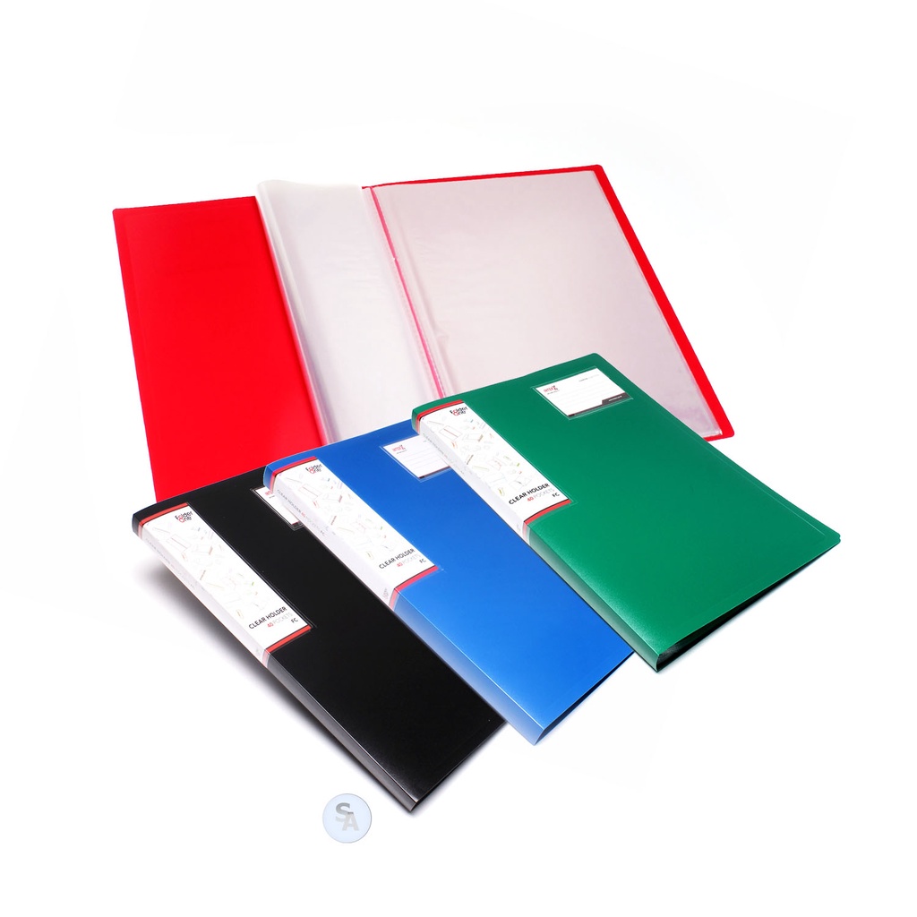 

FOLDER ONE - Clear Holder Dokument Keeper 40 Lembar Folio - Pcs
