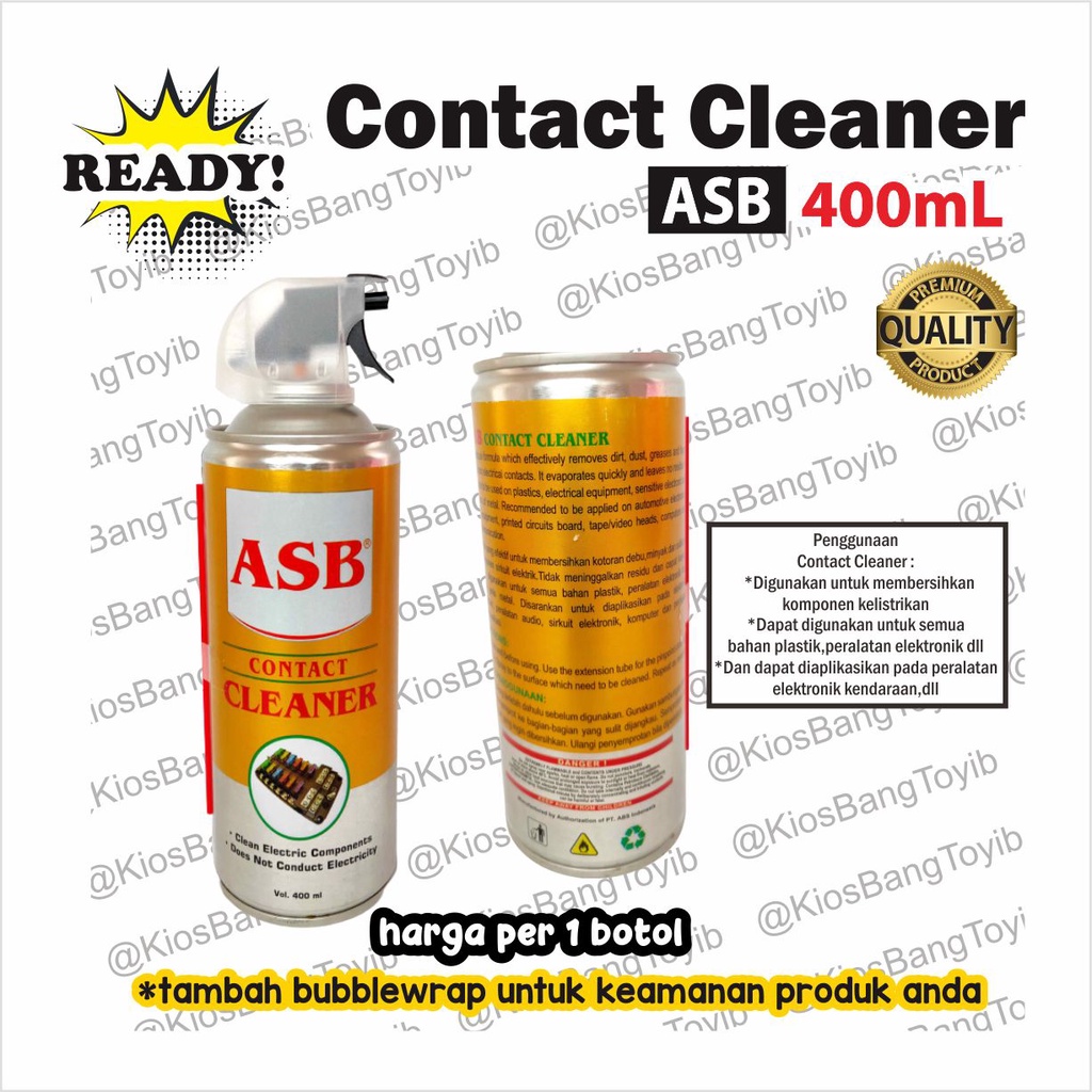 Contact Cleaner Cairan Pembersih Komponen Listrik Elektronik (ASB)