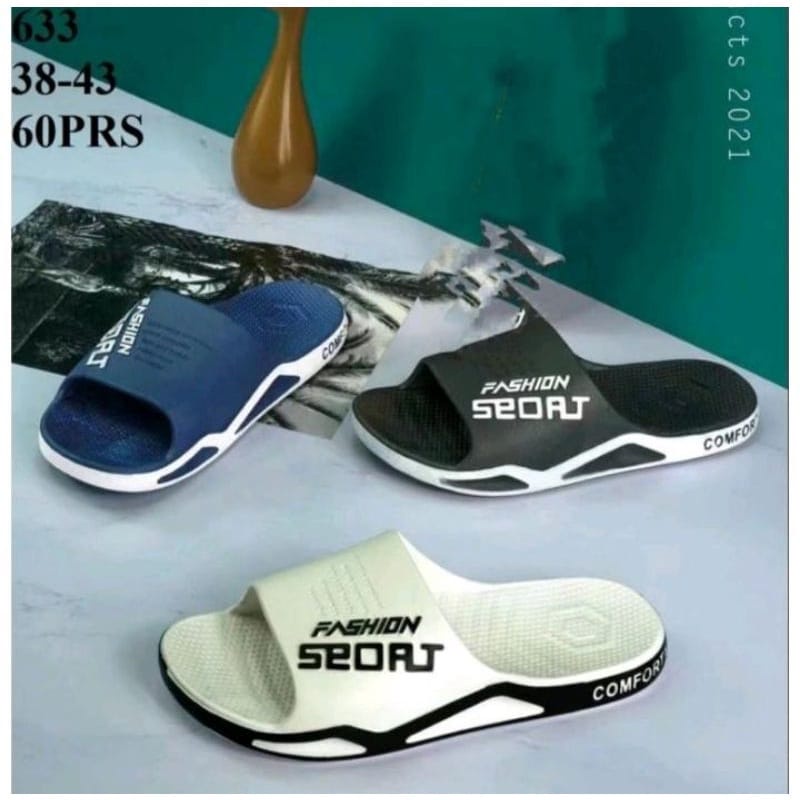 SLOP FASHION SPORT 633 COWOK TRENDY / SANDAL COWOK