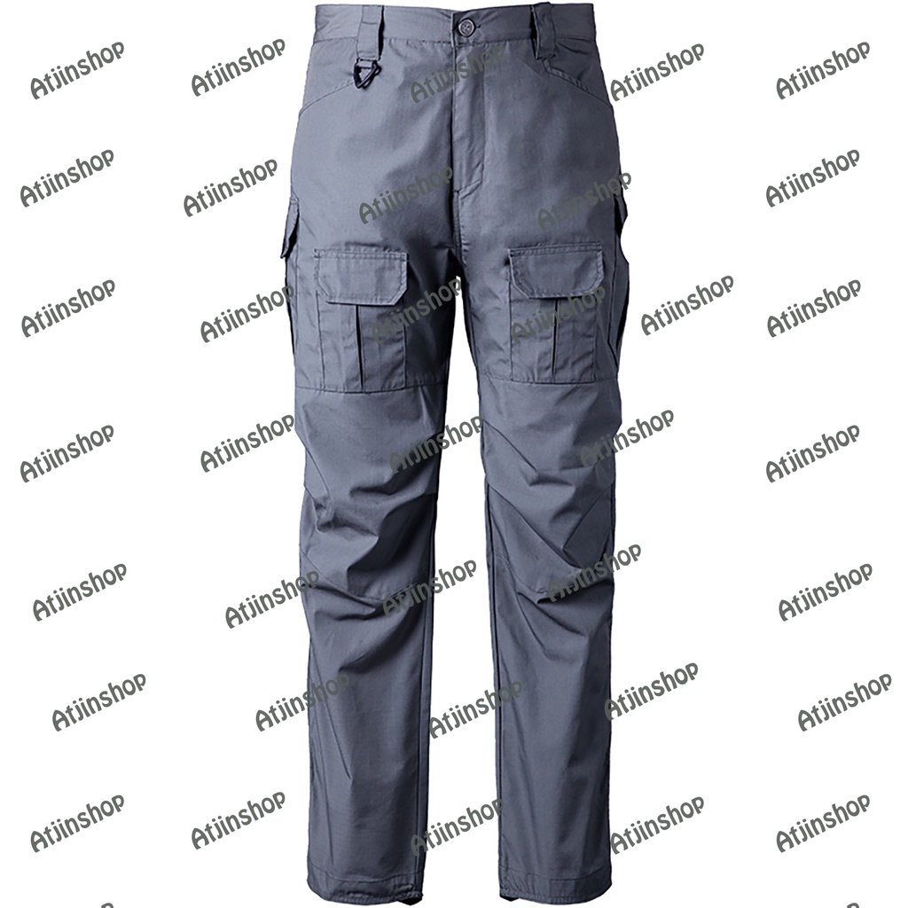 Atjin- Celana Tactical Panjang Air Force IX Lightning Pria Material Ripstop Tornado Grade Militer [ 4 Warna-Size 28-44]