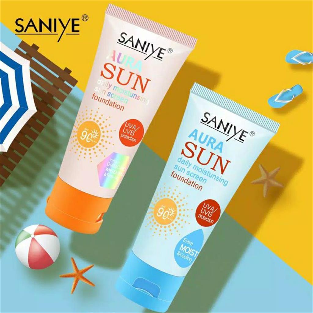 SANIYE UV SUNSCREEN SPF 50+++ SUNBLOCK PEMUTIH WAJAH