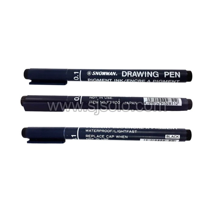 

Pulpen Pena Ballpoint Spidol DRAWING PEN SNOWMAN
