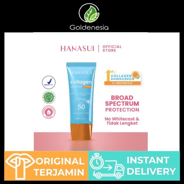 Hanasui Collagen Water Sunscreen SPF 50 PA ++++ - SPF30 PA+++ 30ml