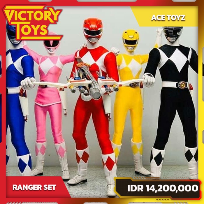 POWER RANGER SET By Ace Toys