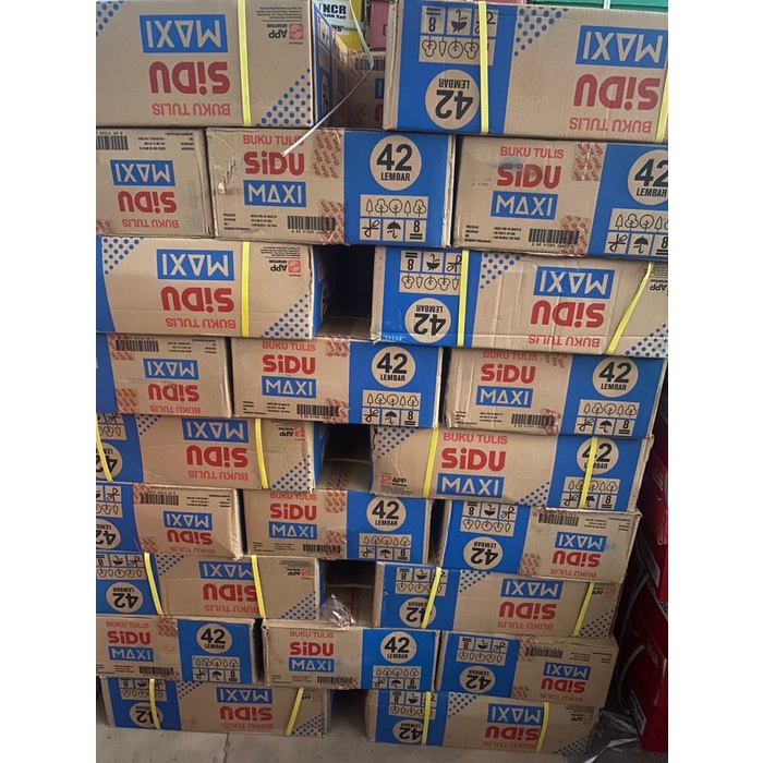

Buku Tulis Sinar Dunia Boxy Big Boss SIDU MAXI 42 lbr 1 Pak isi 5 Buku