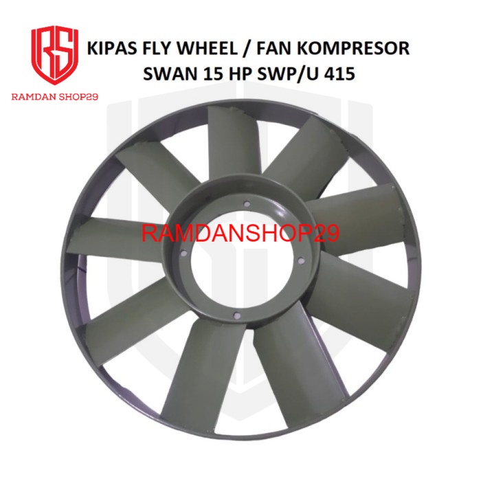 Kipas Fly Wheel / Fan Kompresor Swan 15 HP SWP / U 415