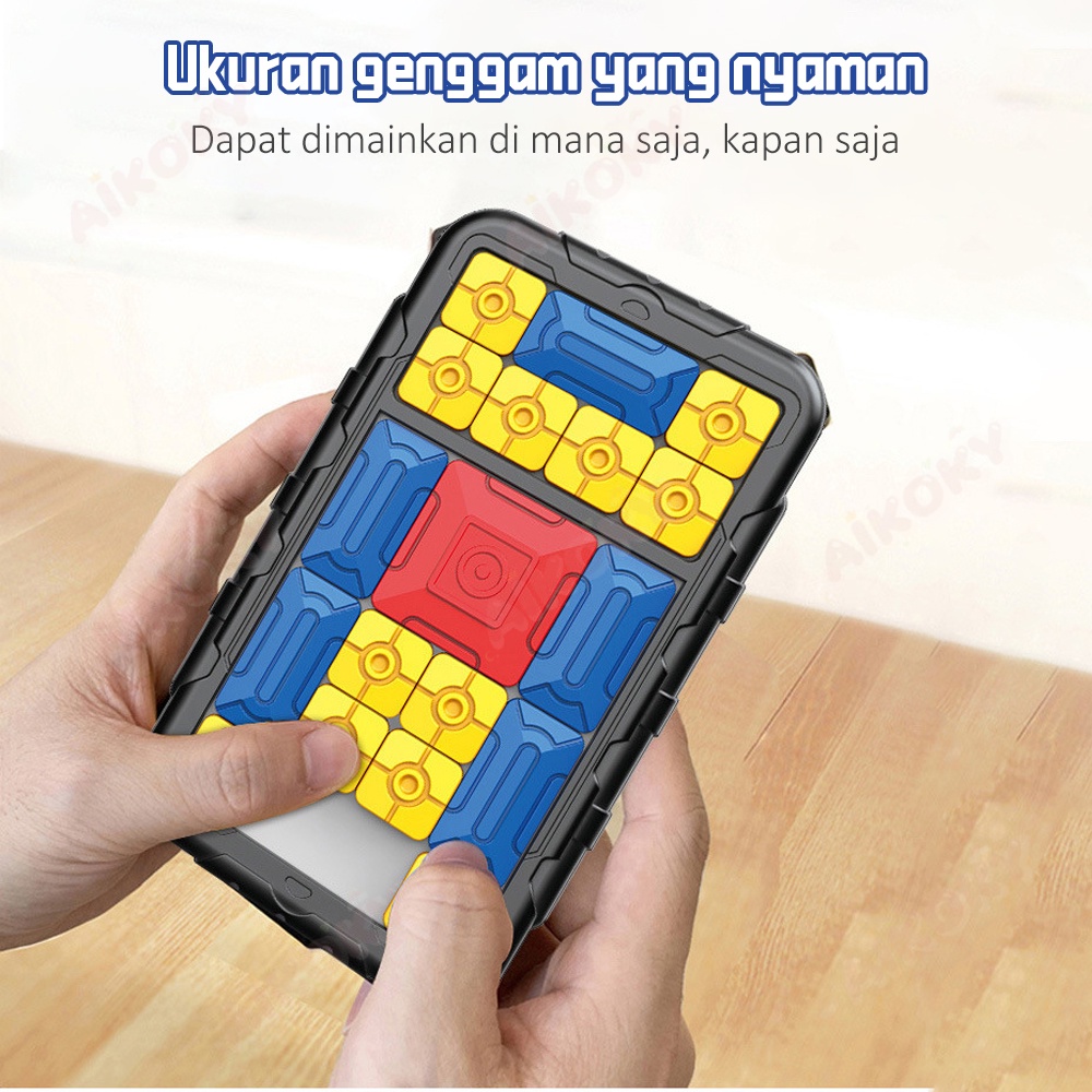 Aikoky Puzzel Geser Mini / Sliding Puzzle Mainan Edukasi Anak