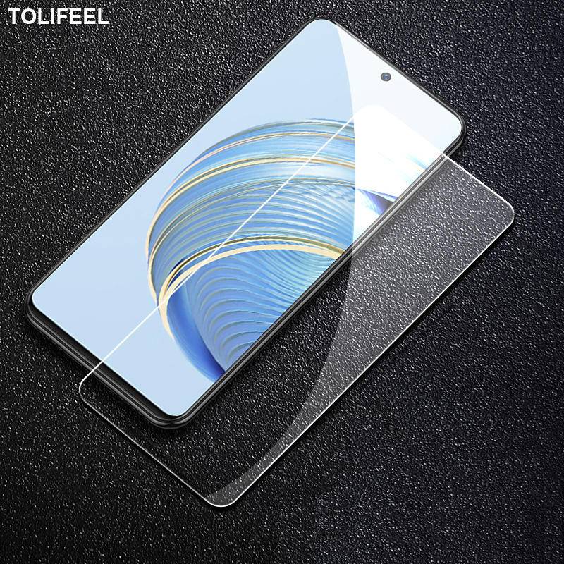 Tempered Glass Untuk Huawei Honor X10 X30 MAX X40 GT X40i X30i X20 X9 X8a X8 X7 X7a X5 X6 Pelindung Layar Transparan