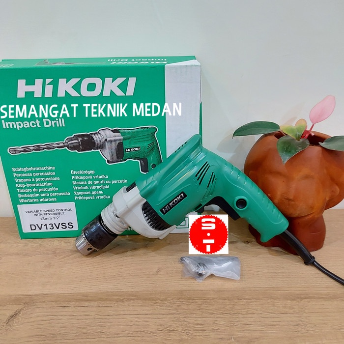 Murah DV13VSS MESIN BOR LISTRIK TEMBOK IMPACT DRILL 13mm HITACHI HIKOKI GML580