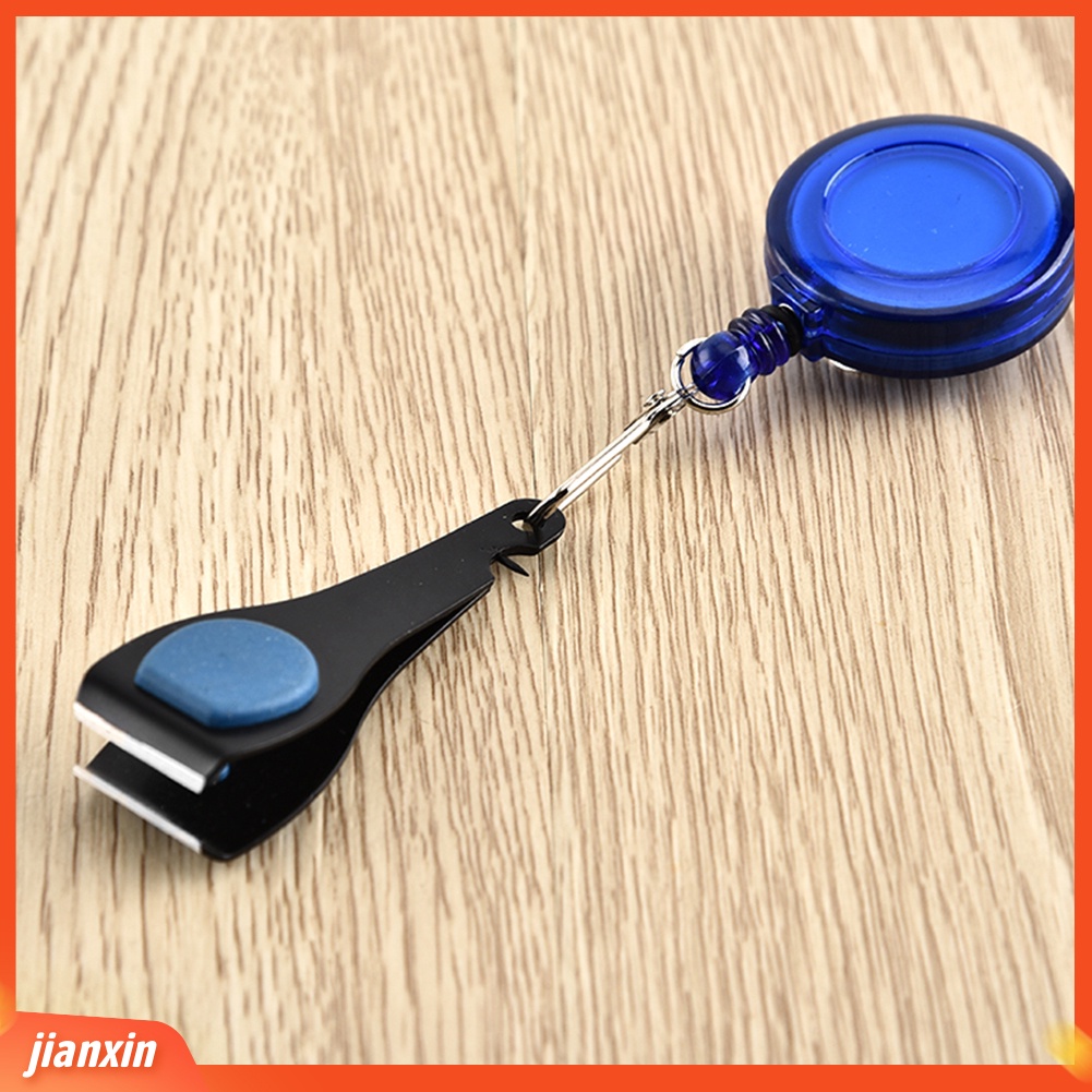 (In Stock) Alat Gantungan Kunci Clipper Pemotong Garis Pancing Portabel Stainless Steel Outdoor